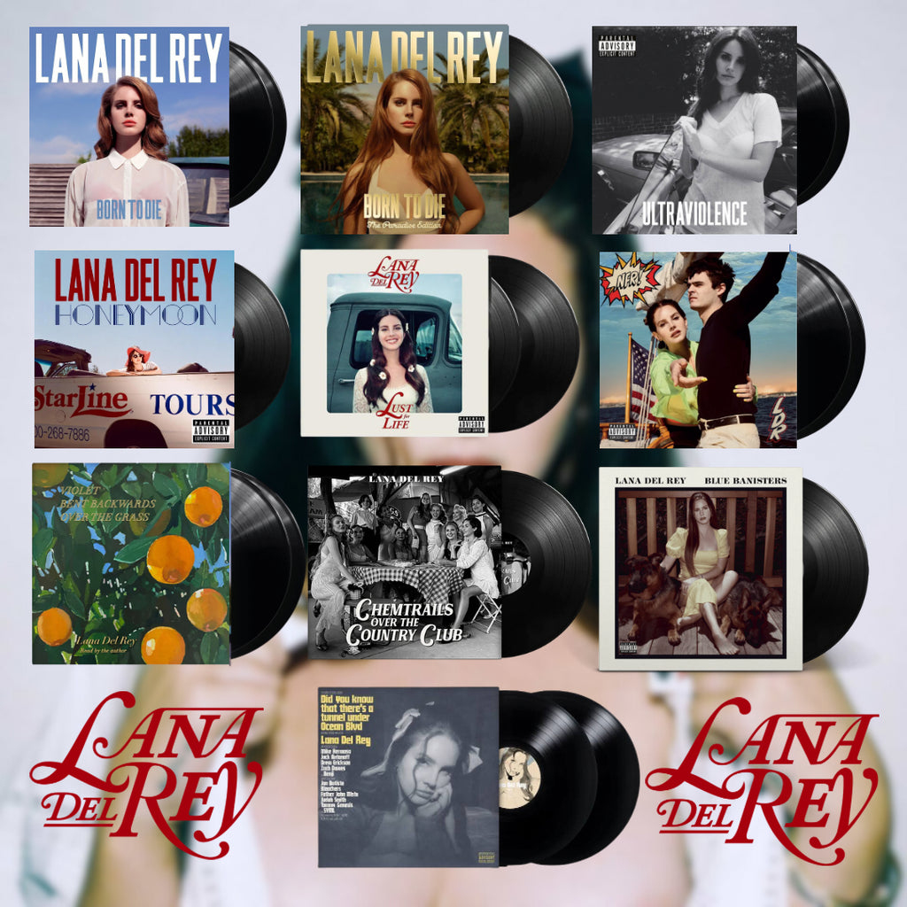 Lana Del Rey Complete Vinyl Collection