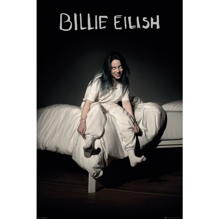 Billie Eilish- When We All Fall Asleep... Poster