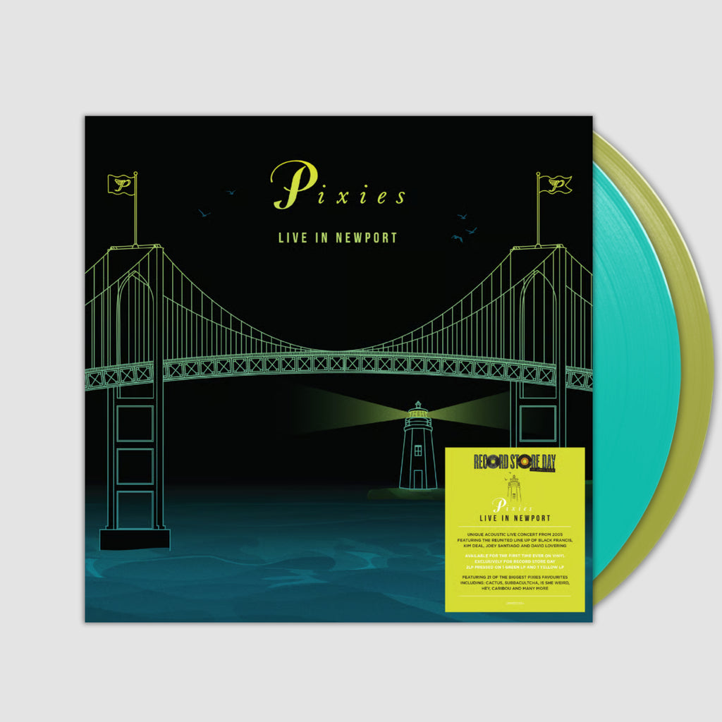 Live In Newport - Limited RSD 2026 Green & Yellow Colored Vinyl [Import]- Pixies