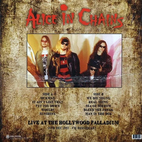 Live At The Palladium- Alice in Chains