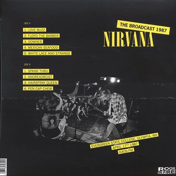 Live at Evergreen State College April 17-Nirvana