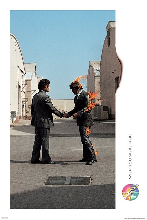 Pink Floyd- Wish You Were Here Poster
