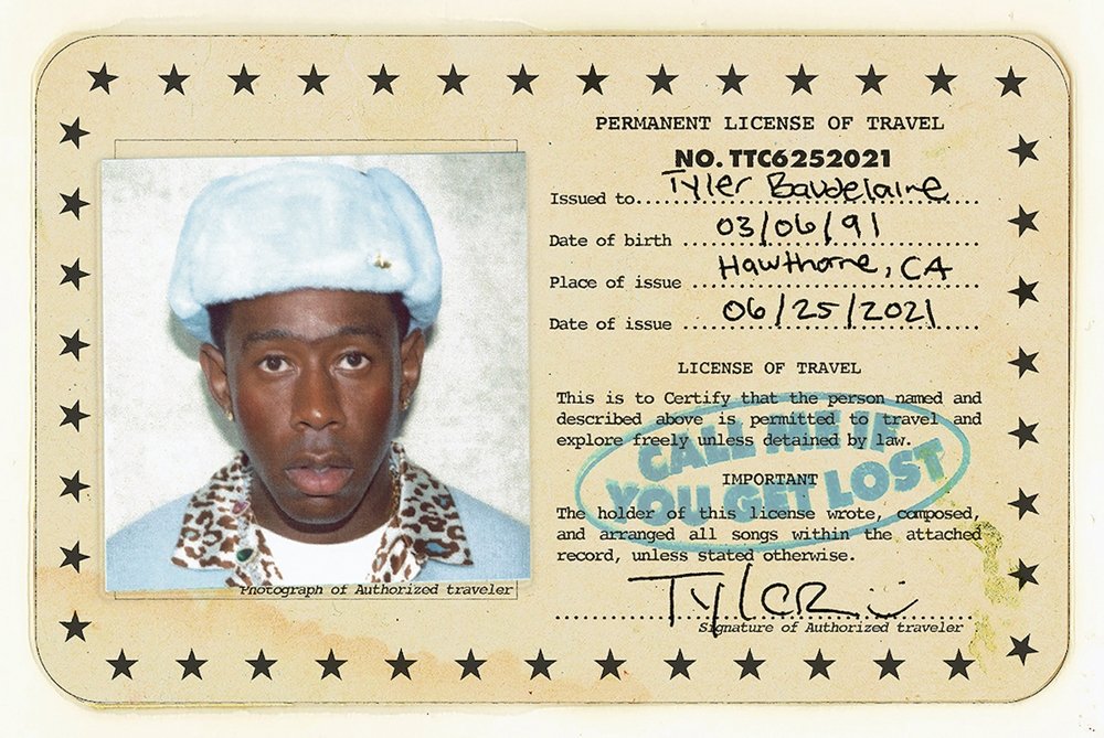 Tyler, The Creator- Call Me If You Get Lost Poster