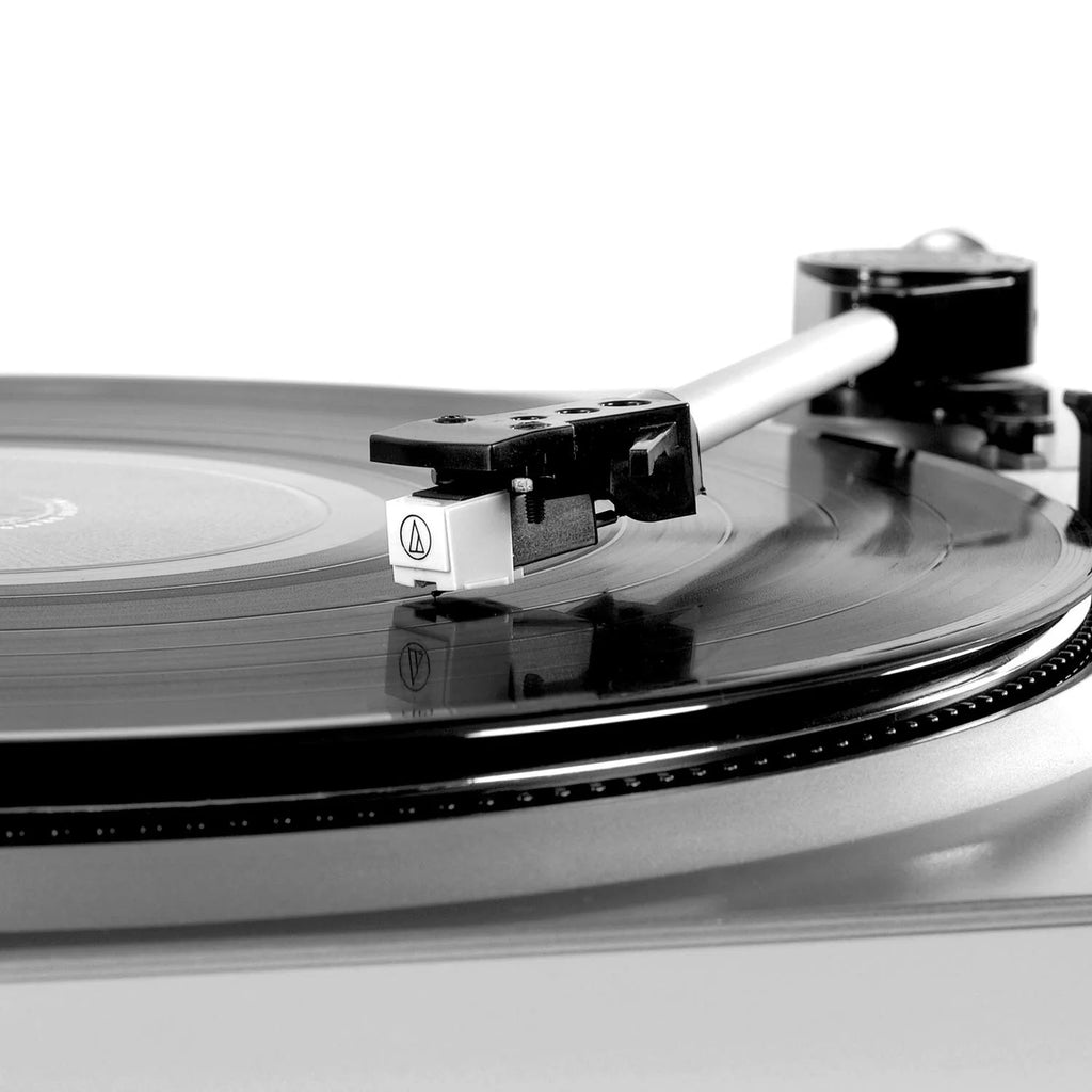Victrola VPRO-3100-SLV Professional Series USB Turntable - Semi Automatic Belt Drive