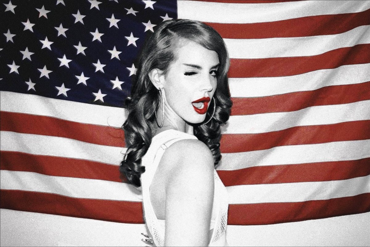 Lana Del Rey- Americana Bombshell Poster