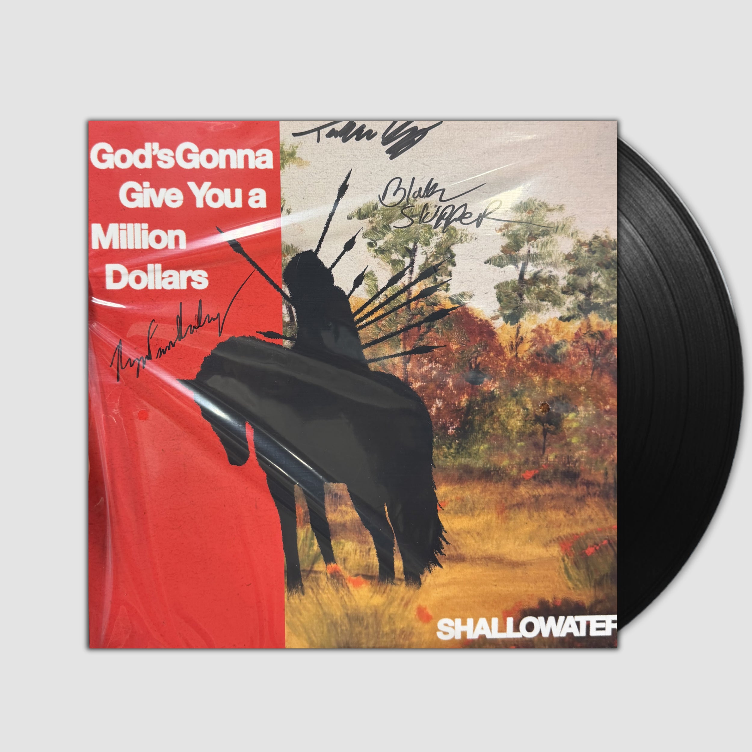 Signed Jacket: God's Gonna Give You A Million Dollars- Shallowater