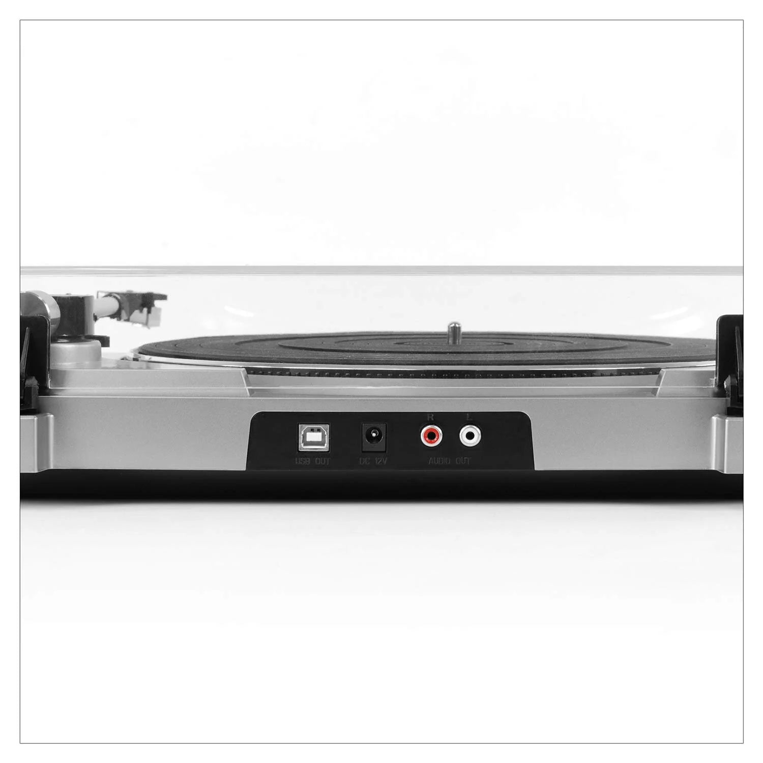 Victrola VPRO-3100-SLV Professional Series USB Turntable - Semi Automatic Belt Drive