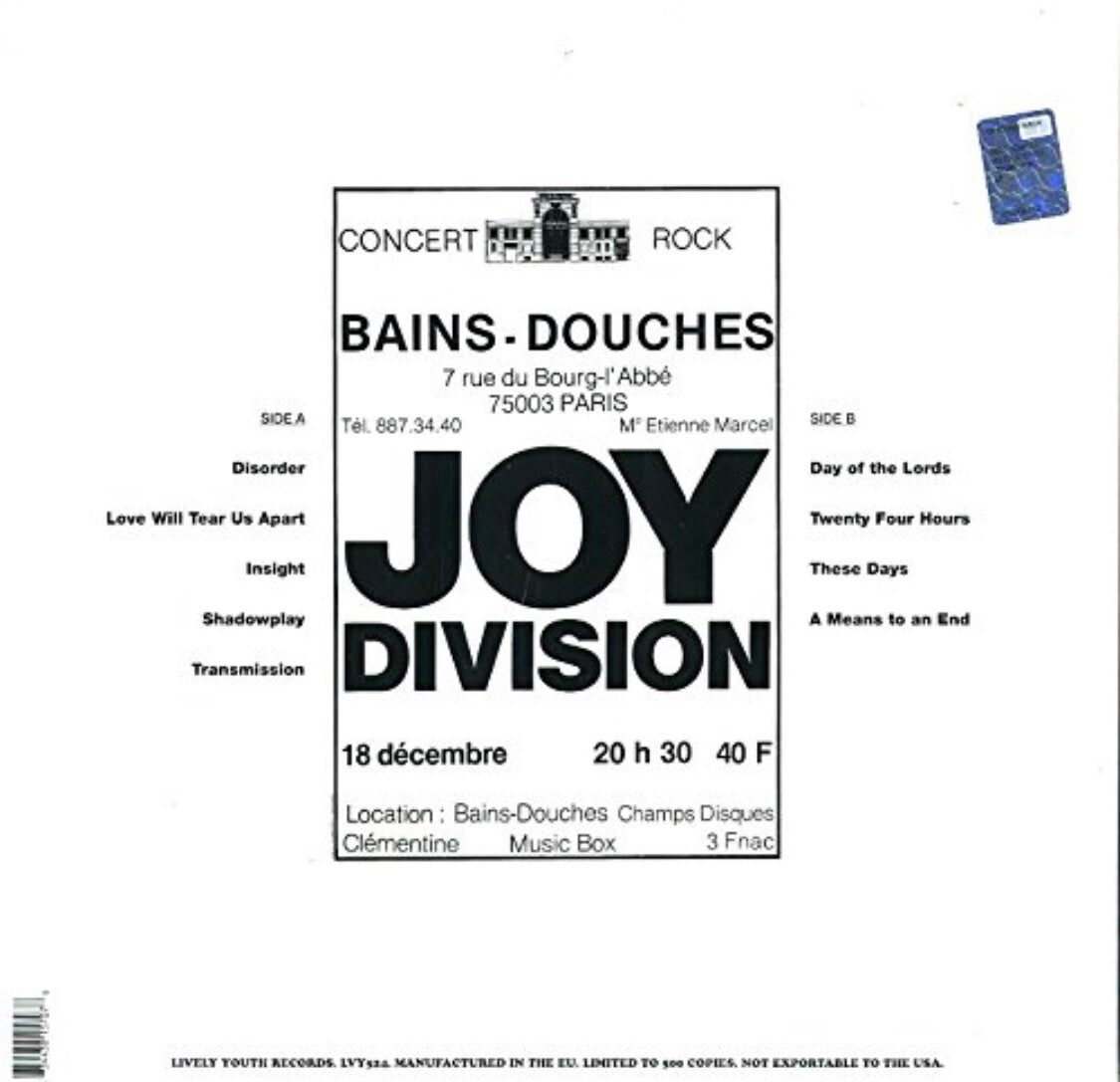 Atrocity Exhibit: Live in Paris, 1979- Joy Division