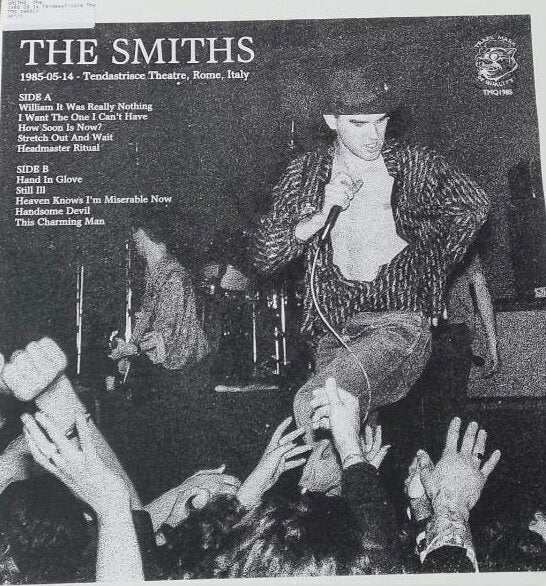 Live in Rome, Italy 1985- The Smiths (Blue LP)