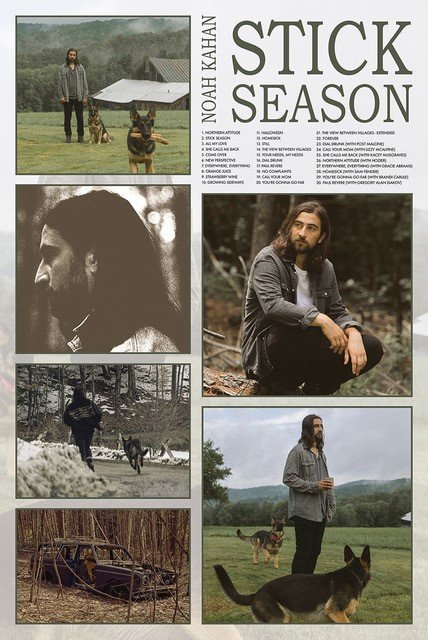 Noah Kahan "Stick Season" Poster