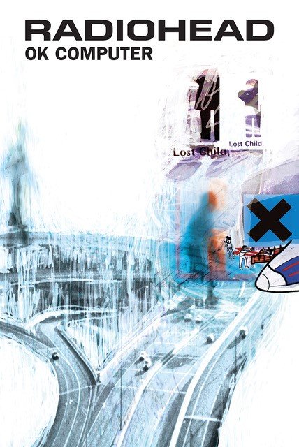 Radiohead "OK Computer" Poster