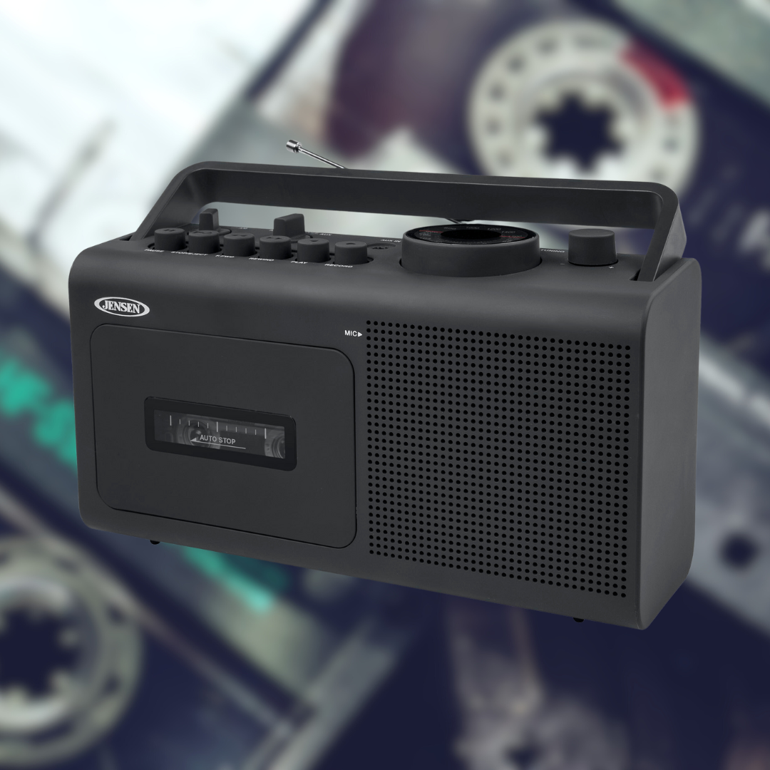 Jensen MCR250 Cassette Player