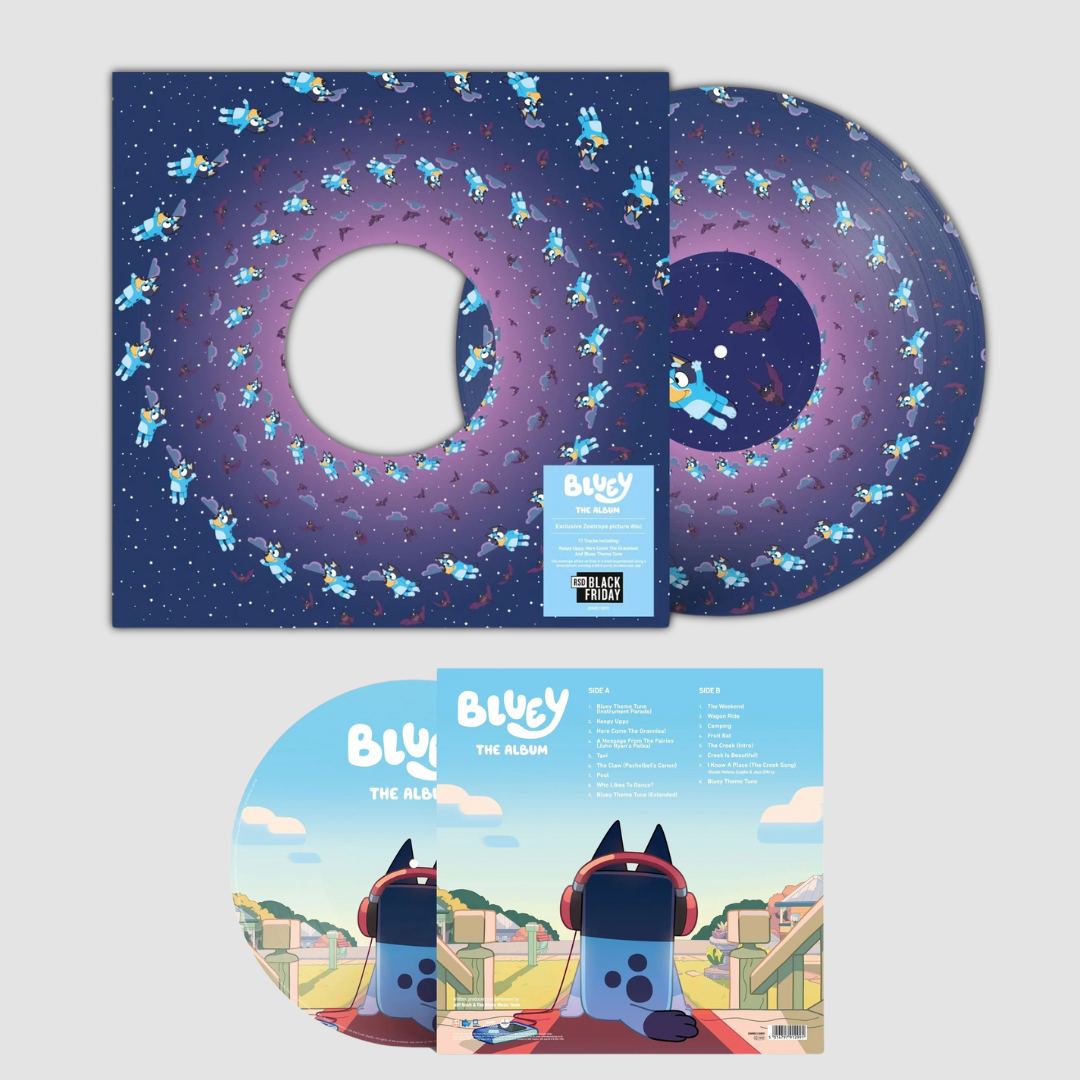 Bluey The Album - Limited Zoetrope Picture Disc [Import]- Bluey