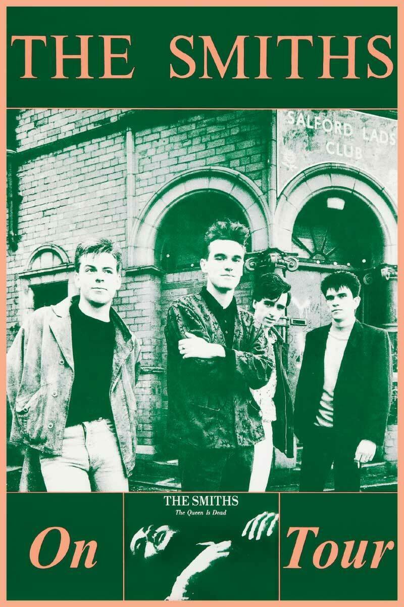 The Smiths On Tour Poster